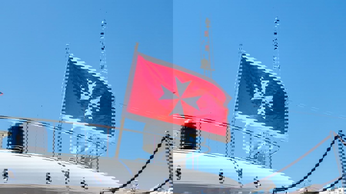Yacht With Malta Flag | Praxis