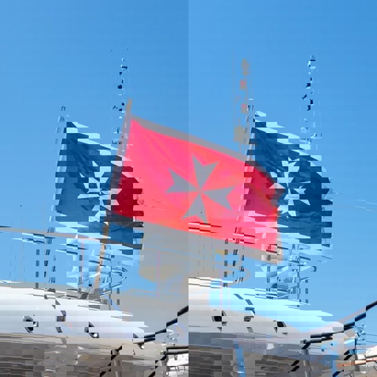 Yacht With Malta Flag | Praxis