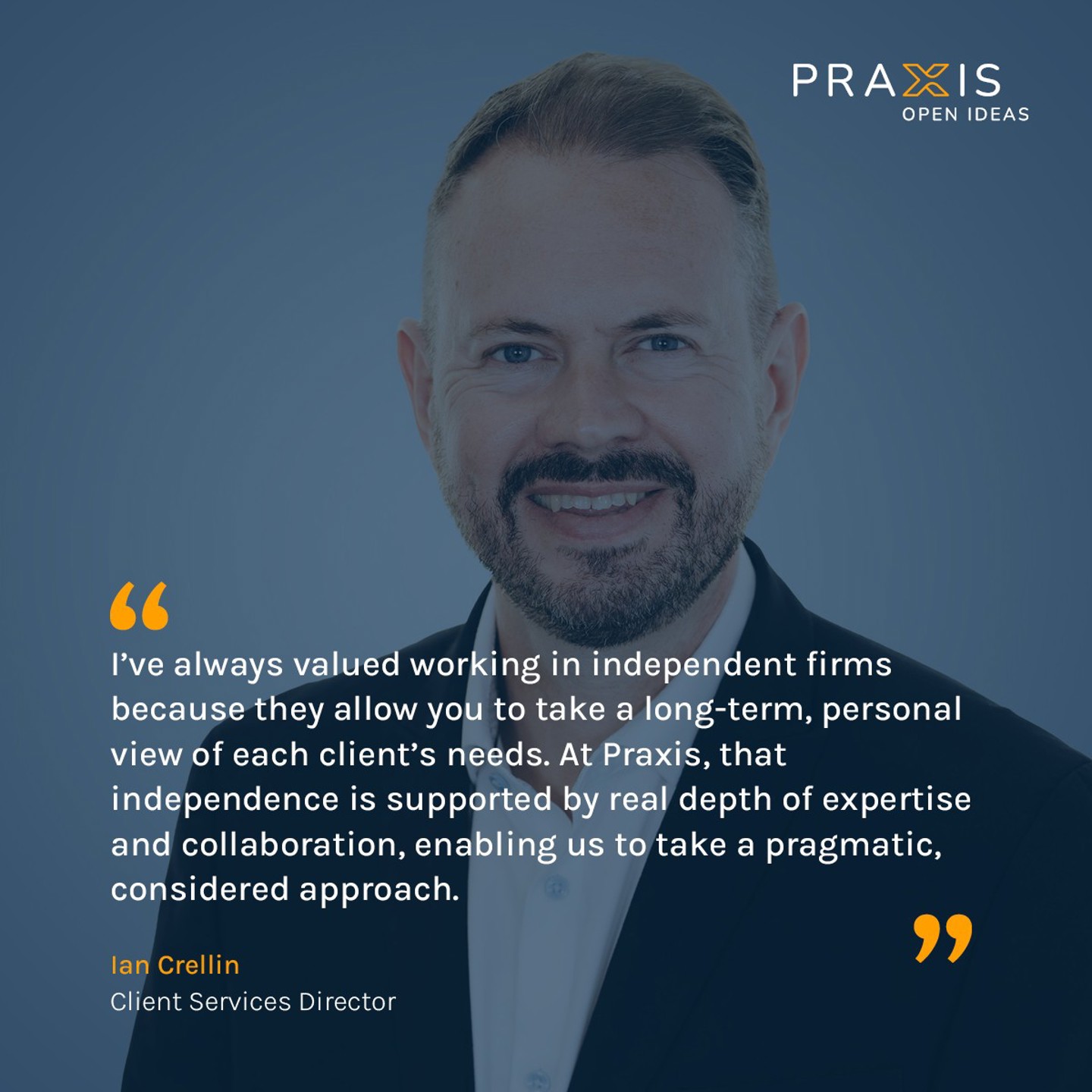 Ian Crellin | Praxis