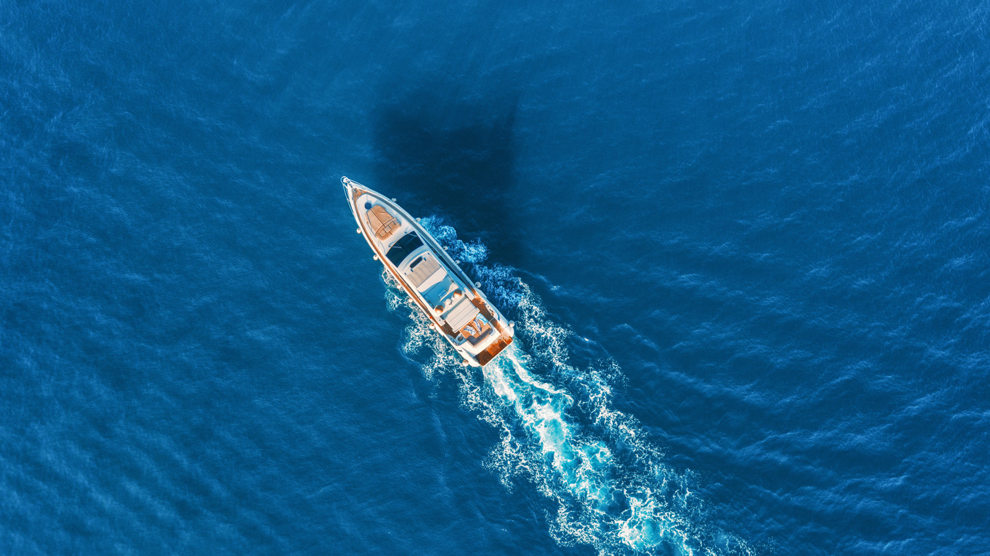 Yacht Aerial View | Praxis