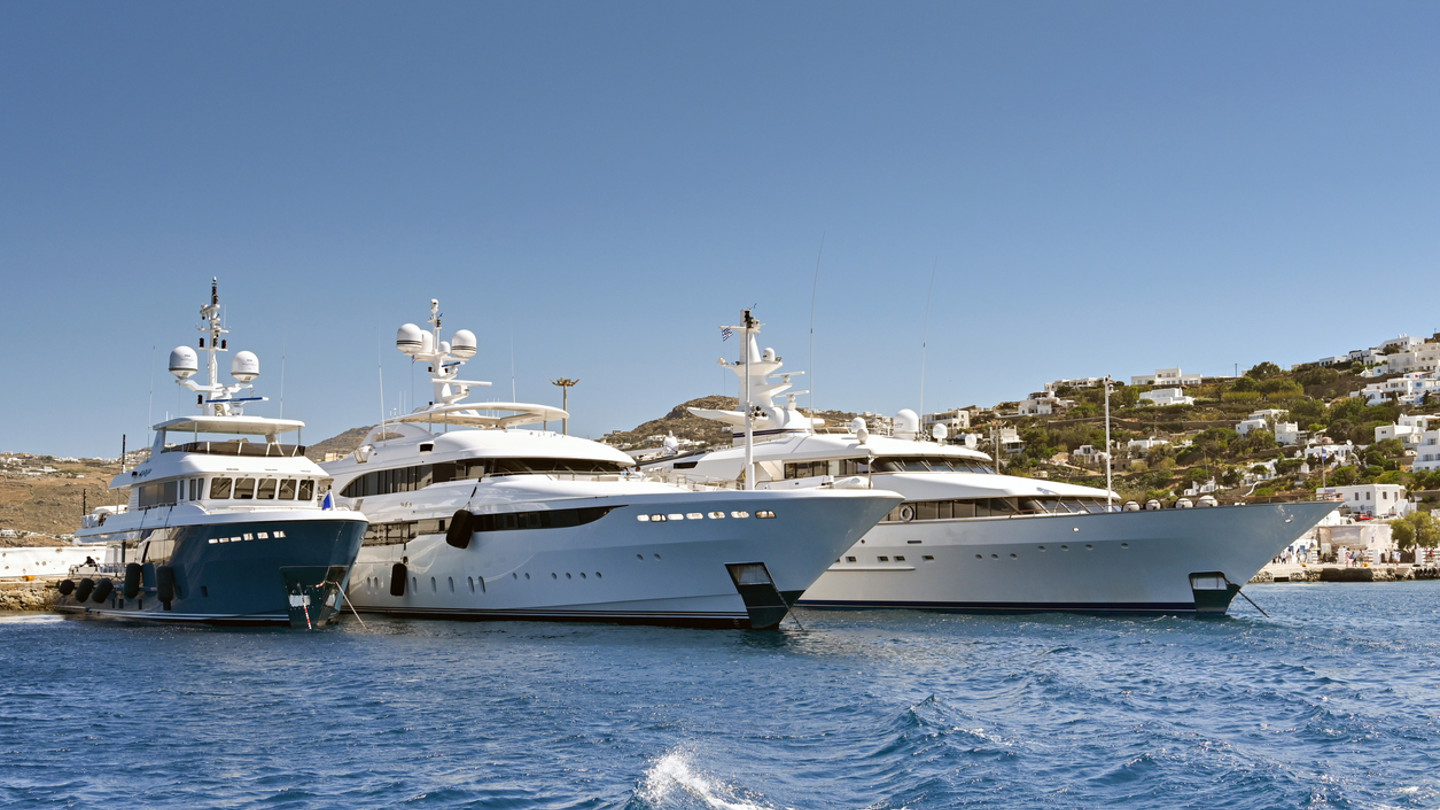 Three Yachts In Marina | Praxis