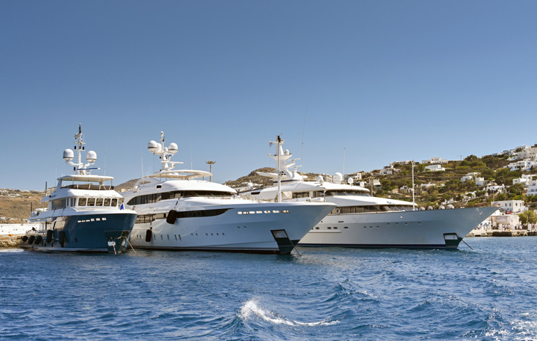 Three Yachts In Marina | Praxis