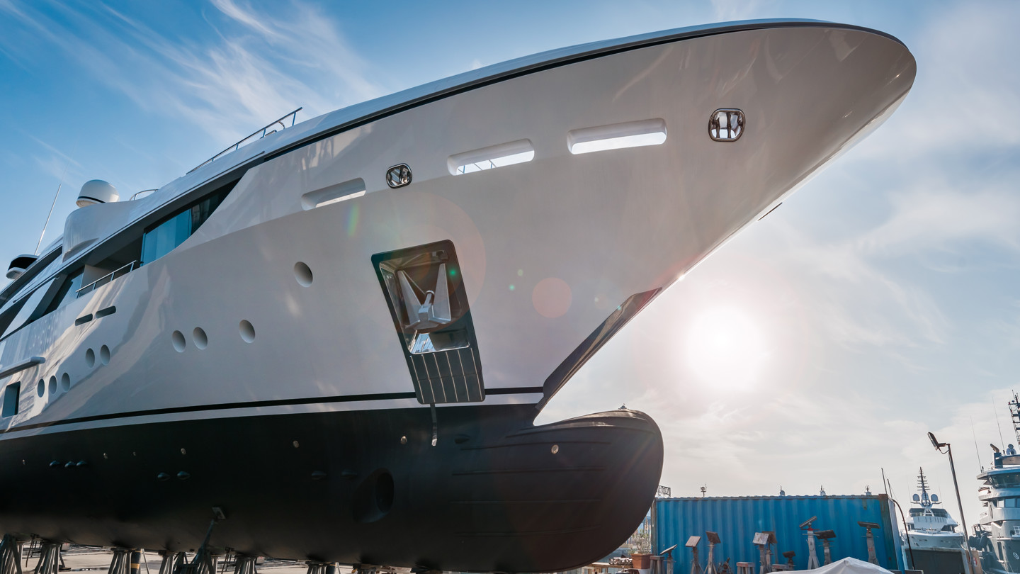 Yacht in Shipyard | Praxis