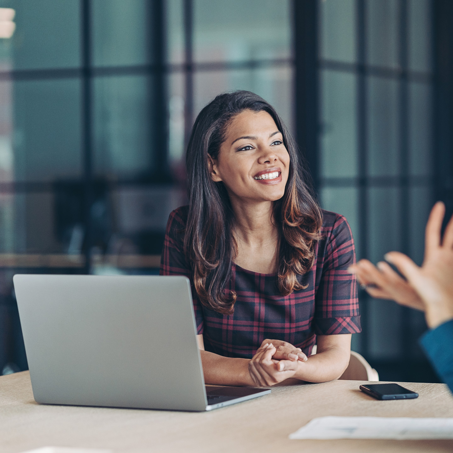 Two Women in a Meeting | Praxis