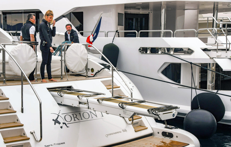 Yacht Crew Disembarking Vessel | Praxis