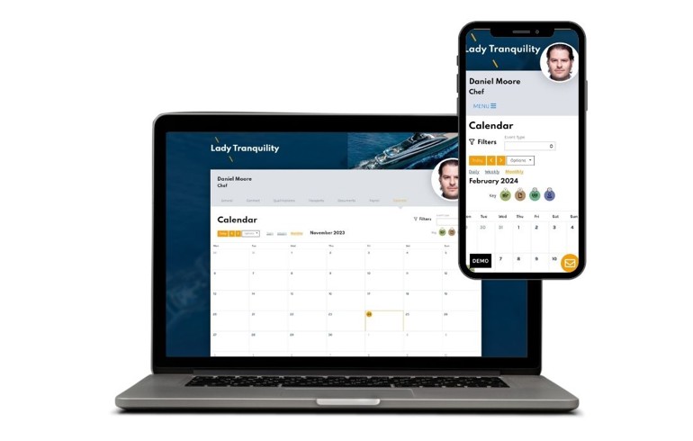 Crew Portal | Praxis Yacht Services