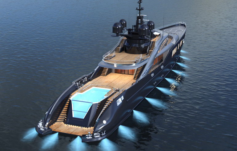 Yacht With Lights | Praxis