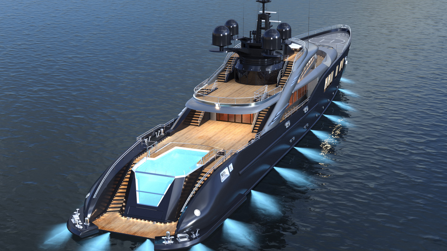 Yacht With Lights | Praxis