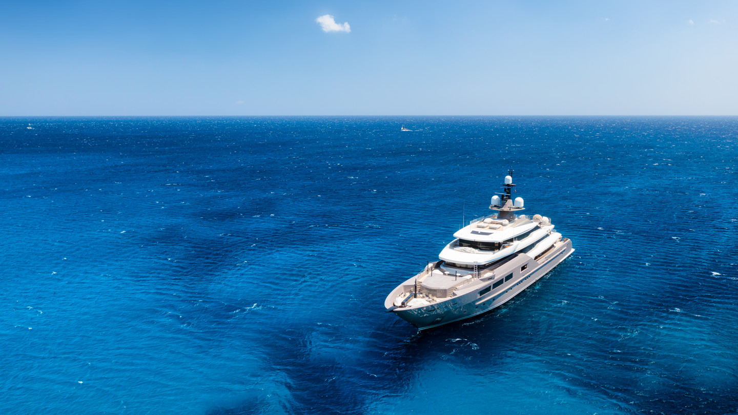 Yacht In Blue Sea | Praxis