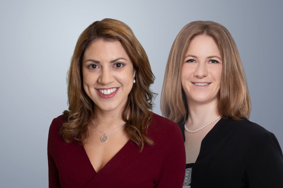 Donna Shorto and Joanna Caen smiling for professional photos