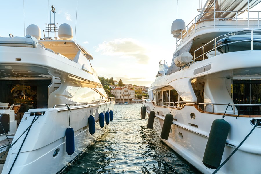 Yachts in a marina | Praxis