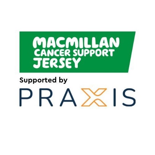 Macmillan Rowathon supported by Praxis logo